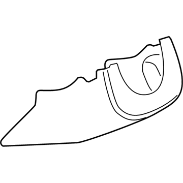 GM 92227205 Lower Column Cover