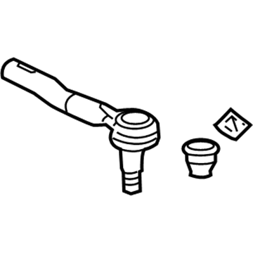 Acura 53560-TY2-A01 End, Driver Side Tie Rod