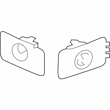 BMW 51-11-8-081-667 SET OF MOUNTS, FRONT PDC / P