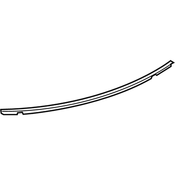 Lexus 76821-75010 Protector, Luggage Compartment Door Outside Garnish