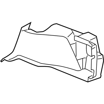 GM 25811335 Trunk Side Trim