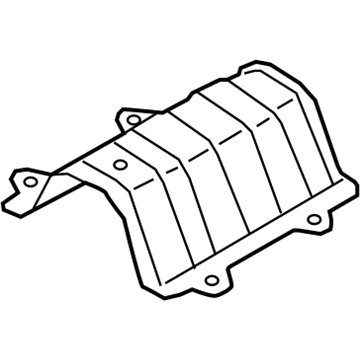 Hyundai 28793-J9100 Panel-Heat Protector, Center