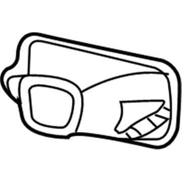 GM 96486390 Cover, Front Fog Lamp