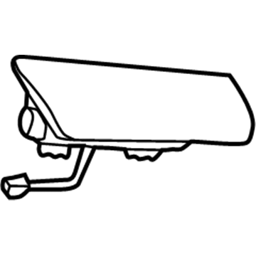 Toyota 73970-0C060-B0 Passenger Air Bag