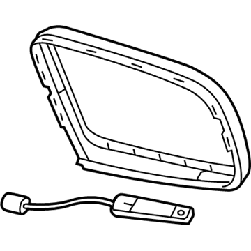 BMW 51-16-7-074-953 Supporting Ring, Black, Left