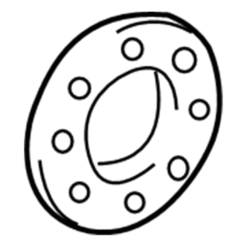 Toyota 32117-32020 Plate Spacer