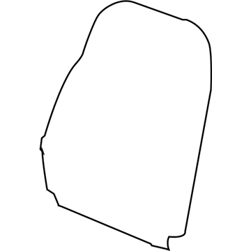 Mopar 5175824AA Frame-Front Seat Back