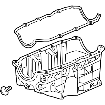 GM 12604911 Oil Pan