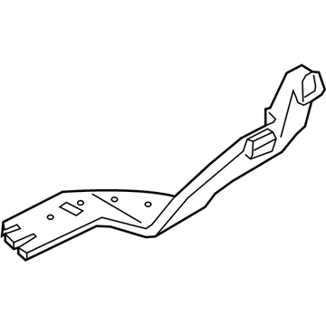 Kia 973602T000 Duct-Rear Heating, LH