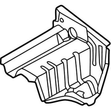 BMW 41-11-8-413-226 Floor Panel Trunk Lateral