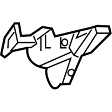 GM 92243317 Lower Bracket
