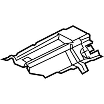 Mopar 68156468AB Shield-Floor Pan