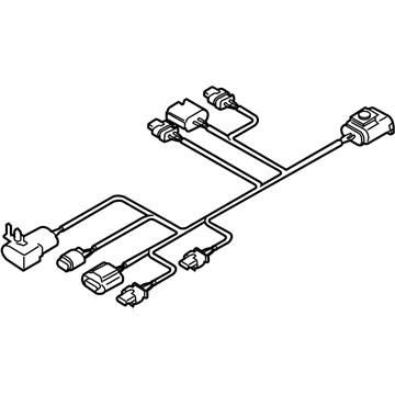 BMW 61-12-9-335-477 Set Of Cables, Front Apron