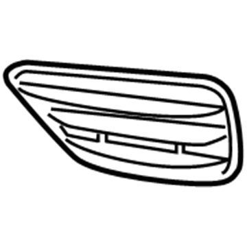 BMW 51-11-7-338-513 Grille, Side, Closed, Left