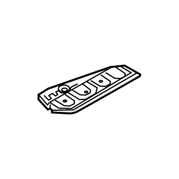 Kia 65541D4001 Panel Assembly-Rear Floor