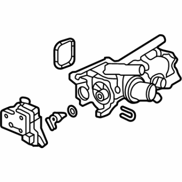 GM 55516370 Water Outlet