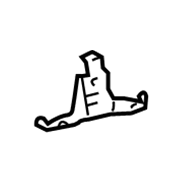 Lexus 75563-60020 RETAINER, Roof Drip