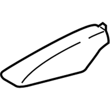 Lexus 63491-60110-C0 Cover, Roof Rack Leg