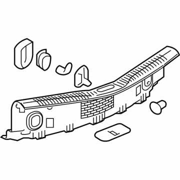 GM 84040731 Rear Panel Trim