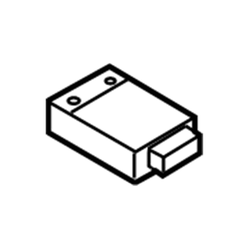 BMW 37-14-6-784-314 Air Supply Control Unit