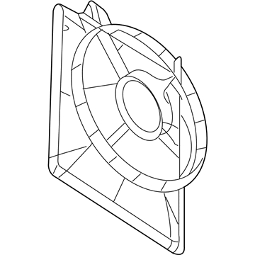 Hyundai 25350-4D900 Fan Shroud