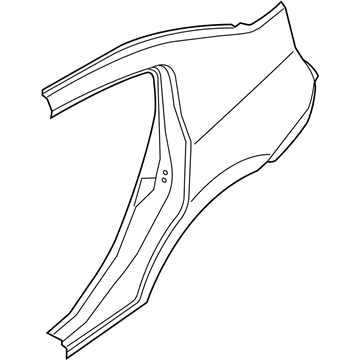 Nissan G8100-ET0MA Fender-Rear, RH