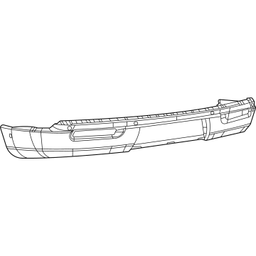 Mopar 68548981AA FASCIA-REAR LOWER