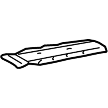 Lexus 57513-06010 Reinforcement, Front Floor