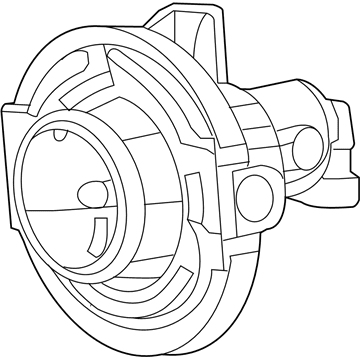 Mopar 68140324AA Front Fog Lamp