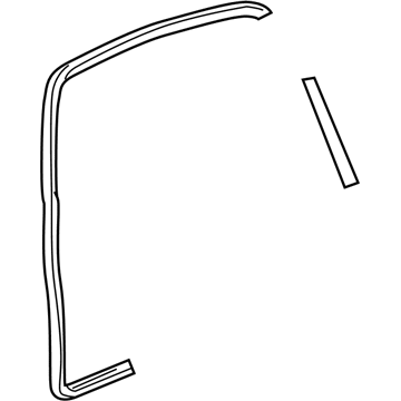 Ford 6L1Z-78404A06-A Weatherstrip