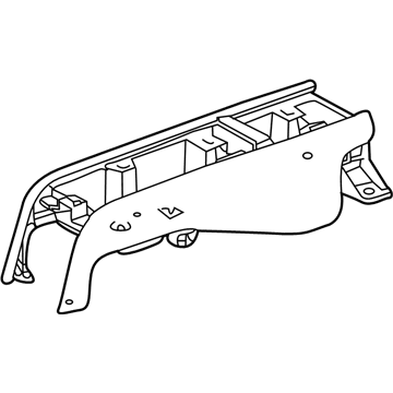 Lexus 58901-53010-A0 Box, Rear Seat Center Armrest