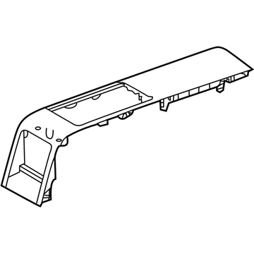 Lexus 58821-53210-A0 Panel, Rear Seat Center Armrest, NO.1