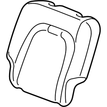 Ford 3L2Z-7866801-AA Seat Back Pad