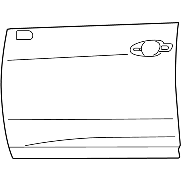 Lexus 67111-0E020 Panel, Front Door, Outer RH