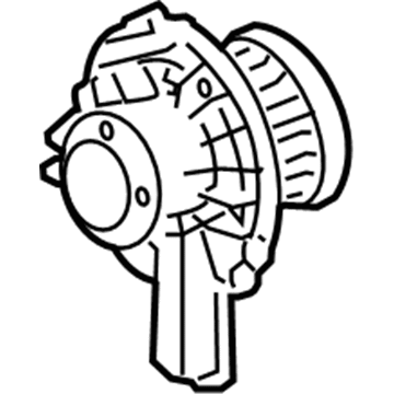 GM 25783777 Blower Motor