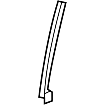 Honda 72231-SWA-A01 Sash, R. FR. Door Center (Lower)