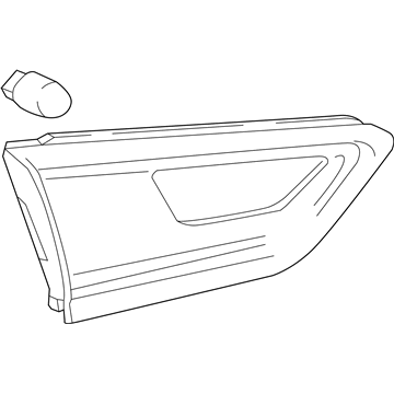 GM 84595946 Back Up Lamp Assembly