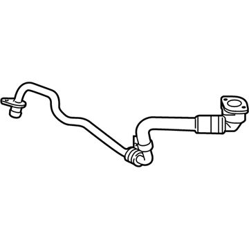 BMW 11-53-8-650-087 COOLANT LINE, TURBOCHARGER R