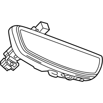 GM 13540316 Mirror Inside
