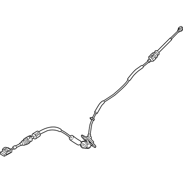 Ford 8A8Z-7E395-D Shift Control Cable