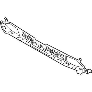 Hyundai 86561-J9010 Front Bumper Lower Grille