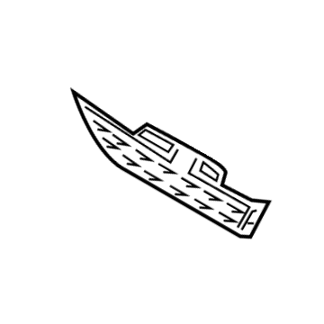 Hyundai 86565-J9000 Mesh-Front Bumper Side, Lh