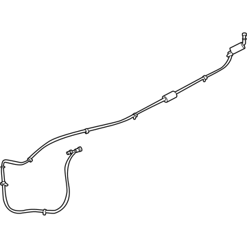 Ford LC5Z-17A605-B Washer Hose