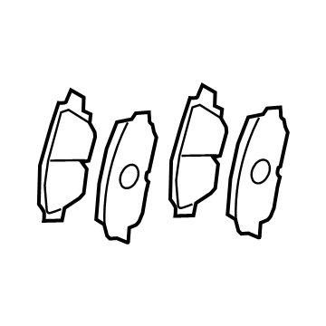Toyota 04465-33500 Front Pads
