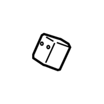 Lexus 33569-48020 Guide, Shift Lock Release Button