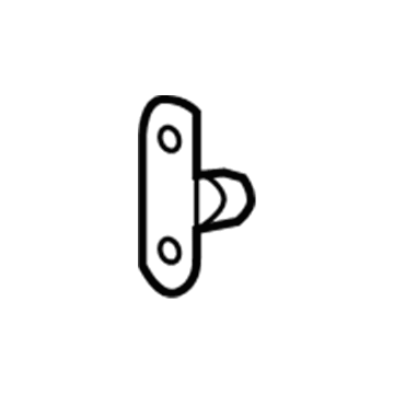 Honda 72506-SHJ-A01 Stopper, Slide Door (Female)