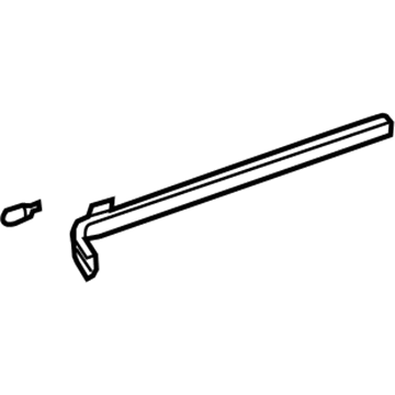 Honda 72540-SHJ-A21 Rail Assy., R. Slide Door Center