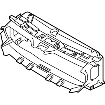 BMW 51-74-8-054-117 Air Duct, Radiator