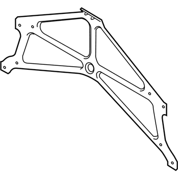 BMW 51-64-8-054-327 Stiffening Plate