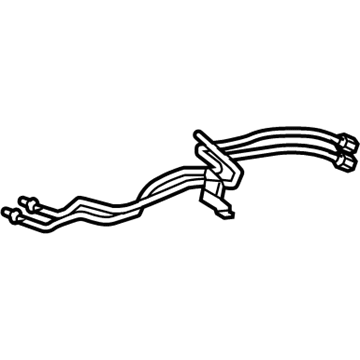 Lexus 48873-60010 Tube, Front Stabilizer Control, No.1